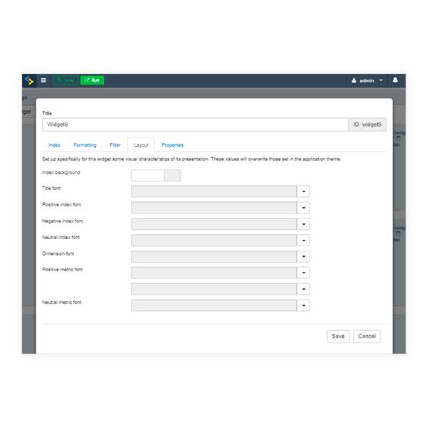 Widgets Personalización