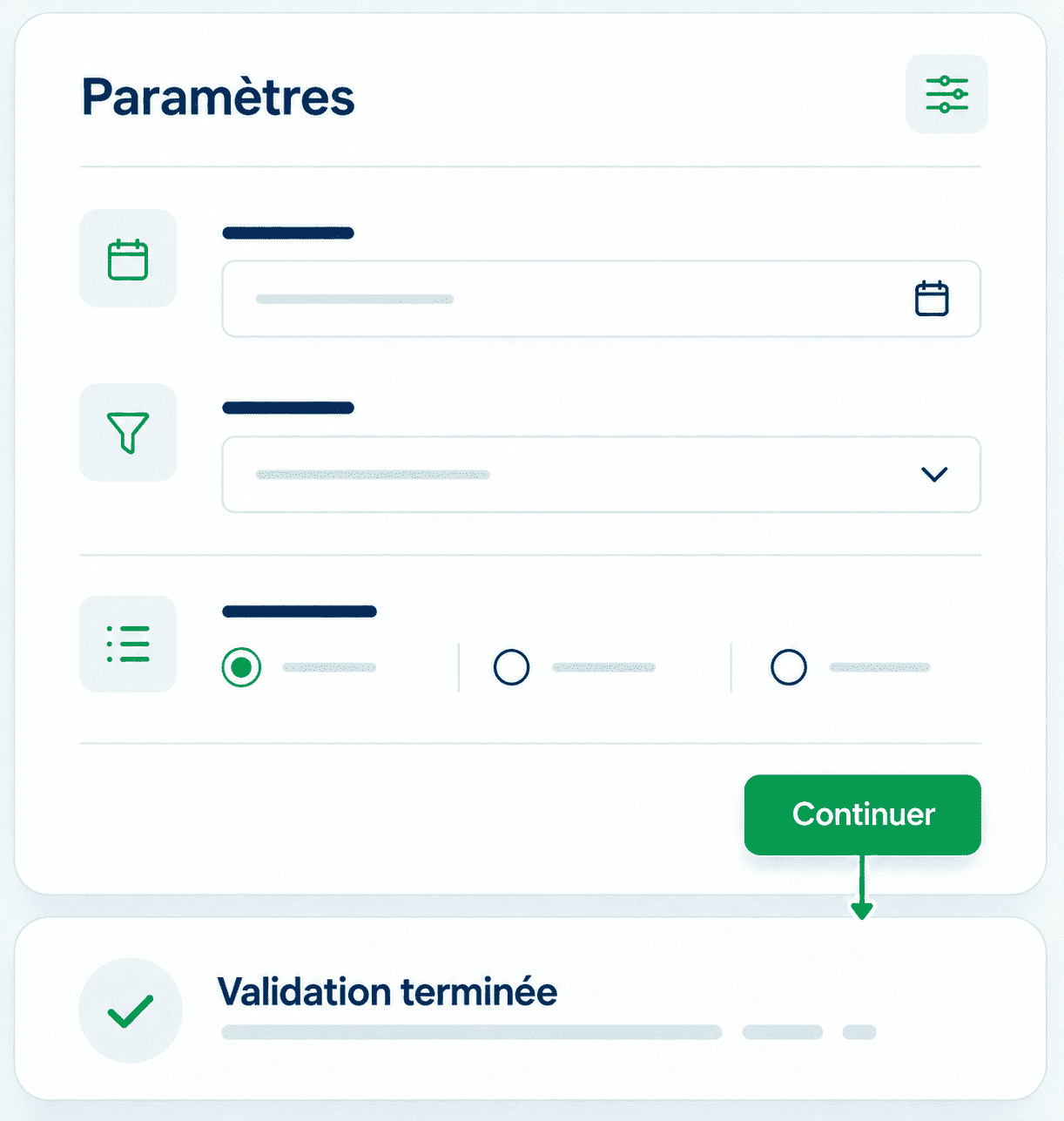 Flux applicatifs personnalisés
