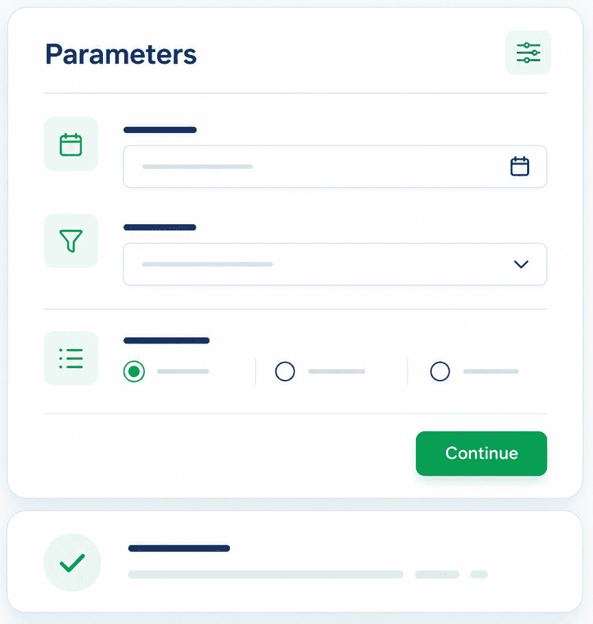 Tailored application flows