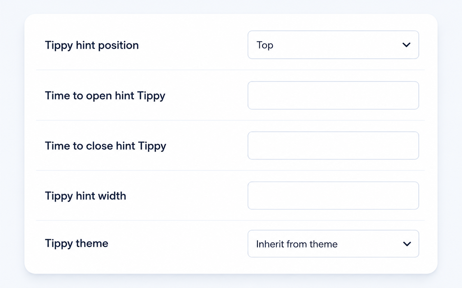 An interactive tooltip open over an N:N field in a form